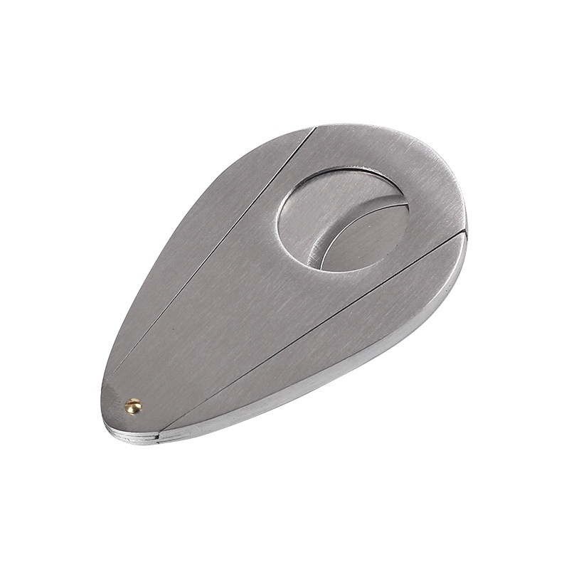 Smoking & Vaping Accessories - Portable Metal Cigar Cutter Thickened Double
