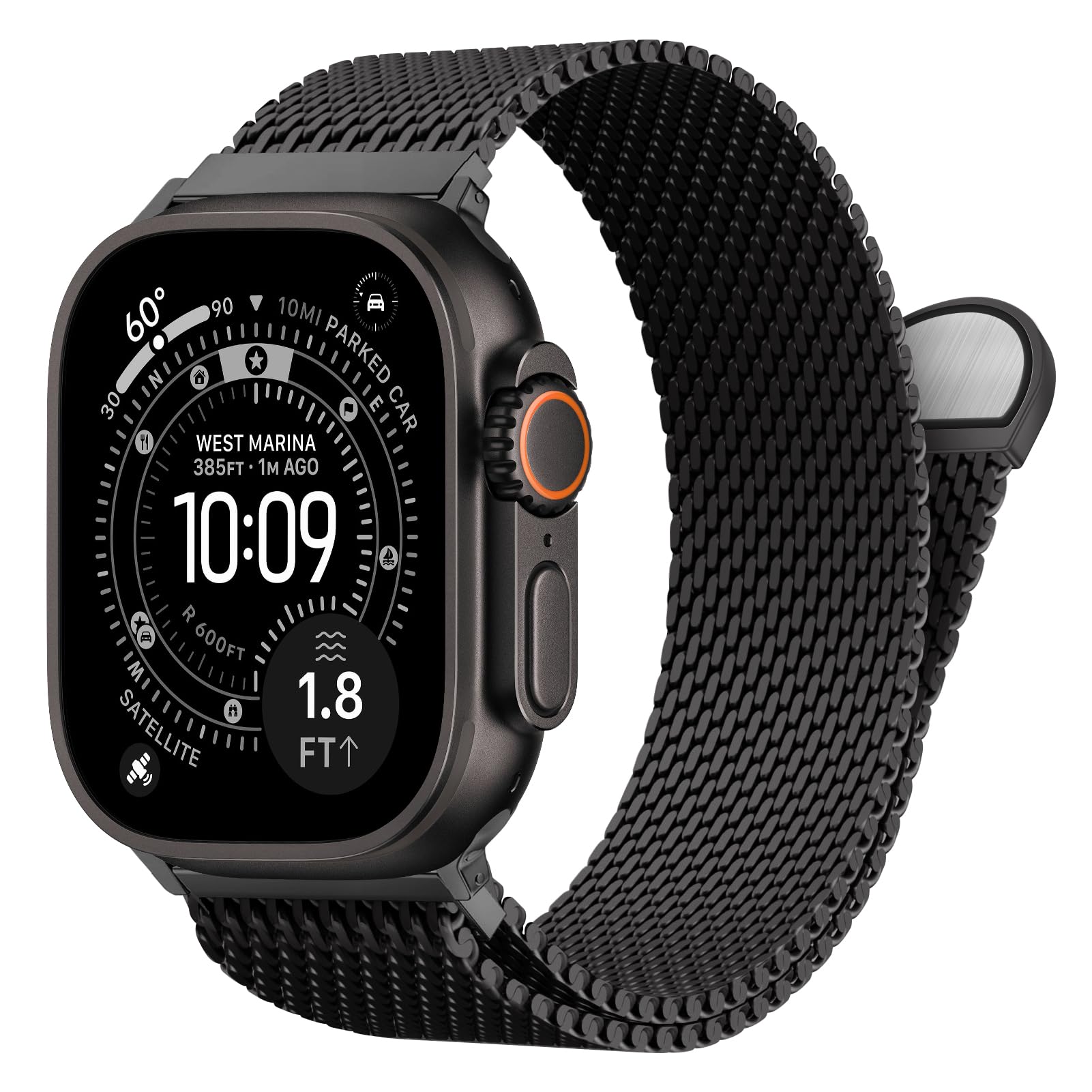 Thick Metal Strap for Apple Wa - Mesh Coil Strip recension och pris