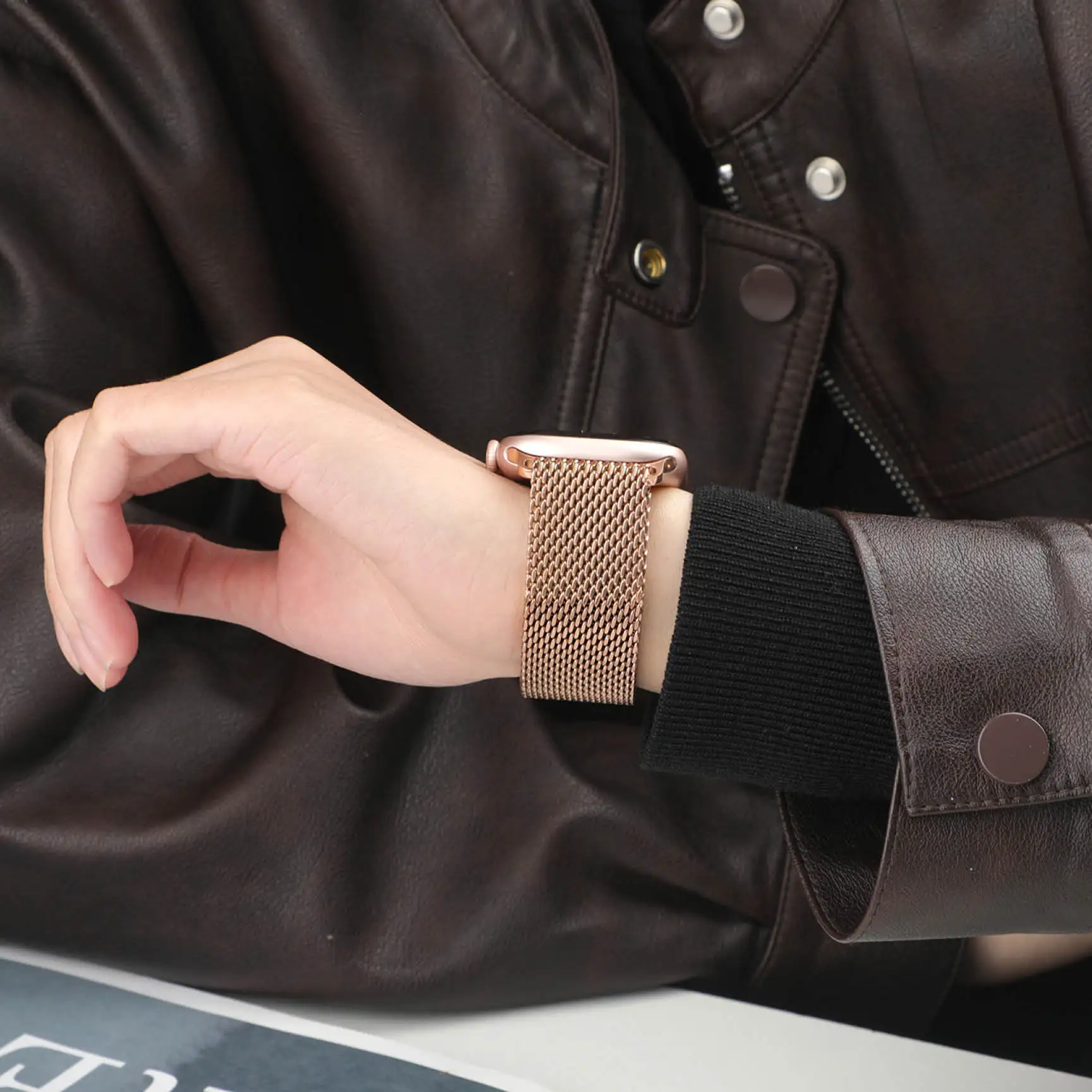 Steel Mesh Milanese Loop Strap - Mesh Coil Strip recension och pris